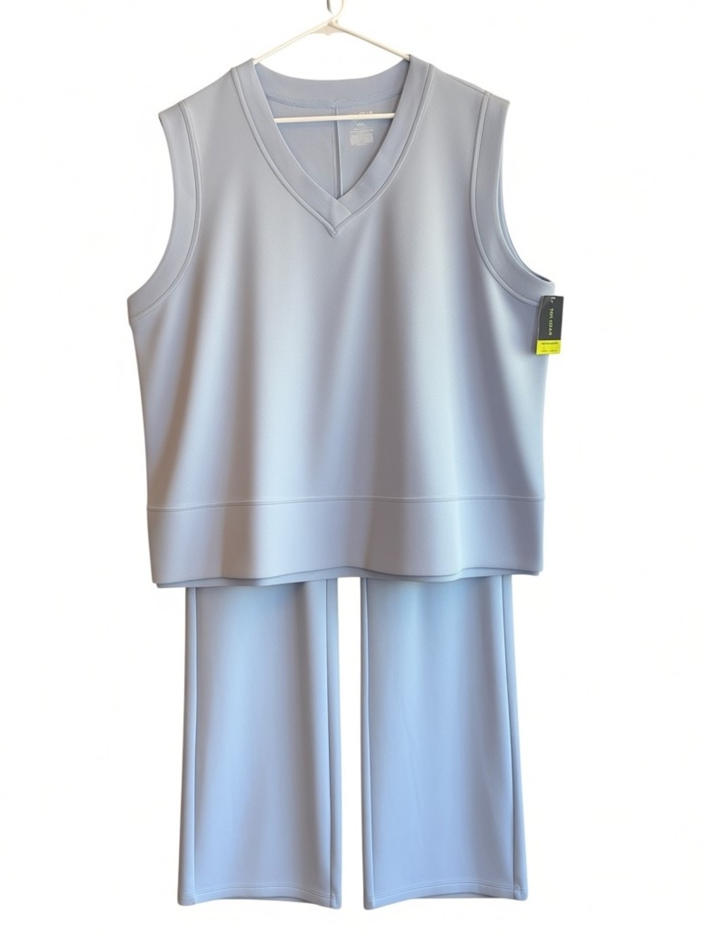 Tek Gear Ultracomfort Light Blue 2-Piece Set XXL Top & 1X Pants NWT